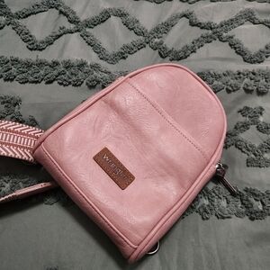 Wrangler Pink Crossbody Bag